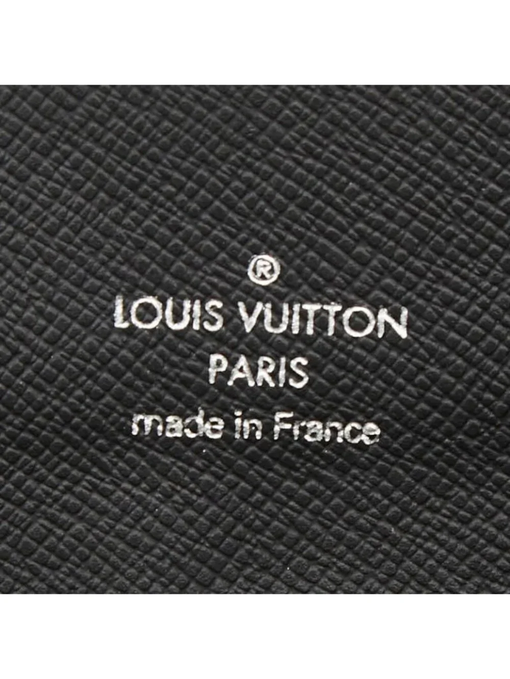Louis Vuitton Taiga Portefeuille Accordion Wallet Ardoise Black Leather